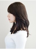 似合わせ イメチェンヘアスタイル ハッシュカット フルバング