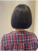 春ヘア/春カラー/ころんとボブ/丸みシルエット/丸みショートボブ