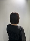 切りっぱなしボブ