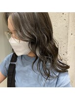 ミズチャーム(Ms.CHARM) 透明感/抜け感/ブルーアッシュ