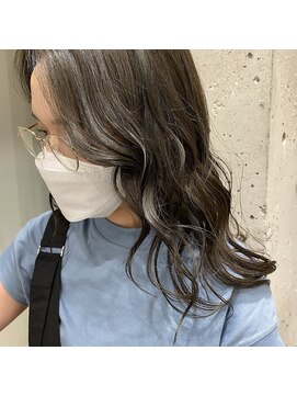 ミズチャーム(Ms.CHARM) 透明感/抜け感/ブルーアッシュ