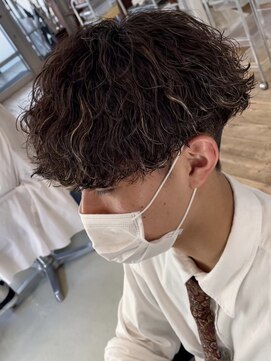 キングオブヘアバイノイズアンドフィフス 京都駅前店(KING of hair by NOISM&fifth) ツイストスパイラルパーマ波巻きスパイラルパーマツーブロック