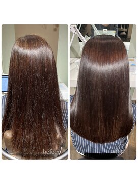 エイジングケアイフドット 明石大久保(if.) 超高濃度水素エイジングケアストレート#縮毛矯正#髪質改善