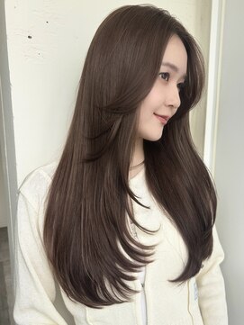 コート 表参道(Cote) Cote 美髪/ダークアッシュ/セミディ/シアーカラー/韓国レイヤー
