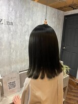 ジーナ 船橋(Zina)&nbsp;髪質改善＊ロングレイヤーグレーベージュ＊美髪【Zina船橋】