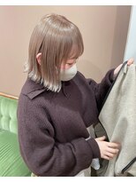 インビテーション 名古屋(invitation)&nbsp;ハイトーンボブ、切りっぱなしボブ