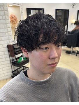 アッシュ 稲田堤店(Ash) 緩めシャドウパーマ