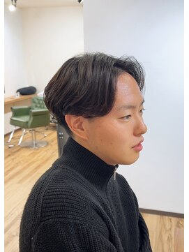 レム(LEM) ニュアンスパーマ×センターパート