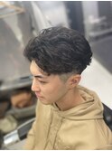 ニュアンスパーマ/スペインカール/スパイキーショート/MEN'S