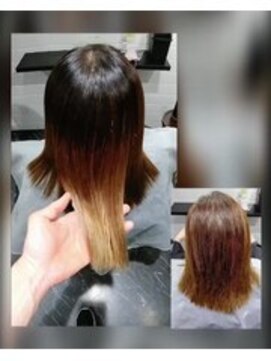エイモアヘアサロン(A more hair salon) 【縮毛矯正】+【ダメージ修復トリートメント】