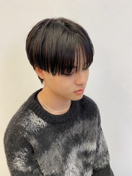 コワファースト 大分(COIFF1RST) 成人式/シースルー/マッシュ/黒髪