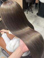 リンクミリ(Link mili)&nbsp;【ミルクティーグレージュ】髪質改善/韓国ヘア/レイヤーカット