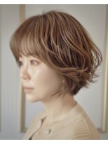 ビューティーミュージアム モア Beauty Museum MORE&nbsp;ゆるふわショートボブ