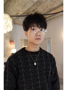 トッド(tod) メンズパーマメンズカットニュアンスパーマフェザーパーマ眉毛