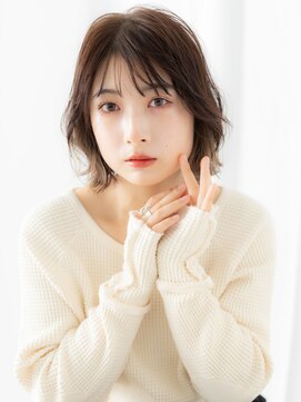ドクターズサロン LAB 小山店 立体感フレンチカジュアル裾カラーこなれボブm小山20代30代