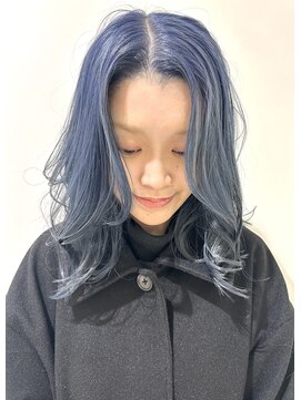 ケンジ 横浜(KENJE) Blue hair