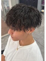 フィフスワン(fifth one)&nbsp;ツイストスパイラル/マッシュパーマ/ウルフ/アッシュブラック