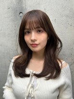 ジーナ 川崎西口(Zina)&nbsp;髪質改善＊メルティ―カラーブラウン＊美髪【Zina川崎西口】