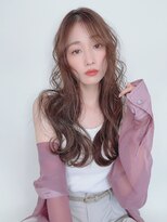 ピュアメンド 吉祥寺(Pure Mend) ピンクブラウン×ゆるふわウェーブロング