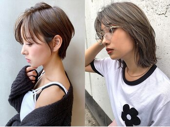 マルフェ 天王寺(marfe)の写真/白髪・髪質の変化が気になり始めた大人女性特有のお悩みに寄り添うサロン。白髪を活かし、大人髪を美しく**