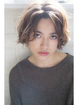 ガーランド (Garland) [Garland/表参道]クラシカルモード☆グレージュボブ　ノームコア