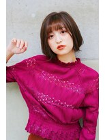 エアー 横浜(AIR)&nbsp;【長谷川】小顔 丸み ショートボブ 外ハネ