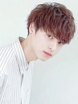 リップス 原宿(LIPPS) ナチュラル前下がりゆるふわマッシュ【2ブロック刈り上げ】