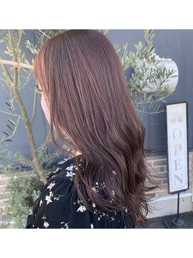 エムサロン(emu salon) ローレイヤー×pink brown
