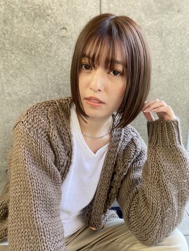 ヴェルダ 池袋店(verda) bob×ナチュラルブラウン◎Yamamoto