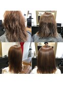 髪質改善ストレート