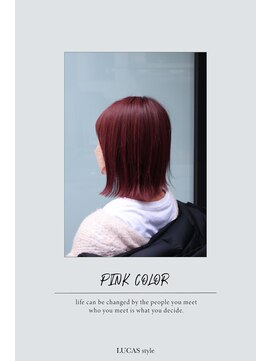 ルーカス(LUCAS) [lucas_guest] 濃いめピンクカラー