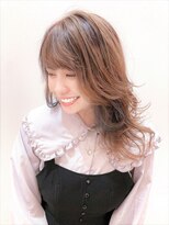 ヘアーライズ 池袋東口店(hair RISE)&nbsp;シャドールーツブリーチ＆ローライトマッド系インナーカラー