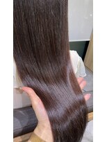 テラスヘア 新潟駅南(TERRACE hair) ダメージレスで艶髪ブラウン