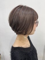アーシェ 横浜店(A'SHE)&nbsp;［A'SHE］ナチュラルレイヤーショートボブ　ハイライト