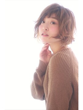 ソア 武蔵小杉(SOAR) 小顔黒髪大人ガーリーチョコレートカラーのモードプリカール