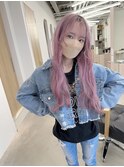 ペールピンク / ブリーチ3回以上 /髪質再生TR