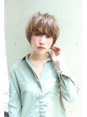 ゆるふわマニッシュショート