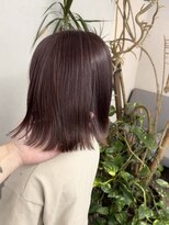 ヴィフ 大船(VIF)&nbsp;切りっぱなしボブ外ハネハイトーンケアブリーチ大船駅鎌倉