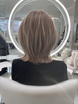 ガガ 心斎橋(GAGA)&nbsp;ミルクティーベージュダブルカラーインナーカラーケアブリーチ