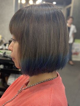 スピア 向ヶ丘遊園店(SPEA) コンパクトボブ×裾カラー