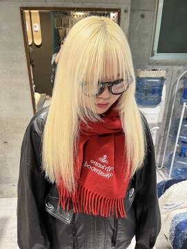 シィーム(cime) ホワイトブロンドカラー