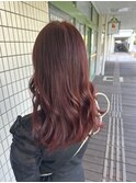 レッドブラウン【 TELA HAIR ユーカリが丘店】