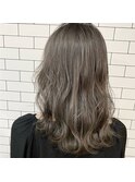 【ブリーチなし】アッシュカラー