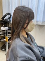 シオン(sion)&nbsp;ベージュブラウンインナーカラー/シルバーベージュ