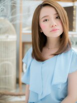モッズヘア 越谷(mod's hair)&nbsp;大人ハイライトカラー外国人風小顔ボブウルフh3越谷20代30代40代