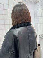 ココ なかもず店(COCO)&nbsp;レイヤーカット/ボブ/髪質改善/チェリーブラウン