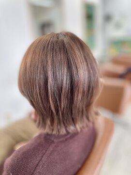 ヘアーリゾート ラ シック(hair resort La chiq) くびれボブ/ベリーショコラ