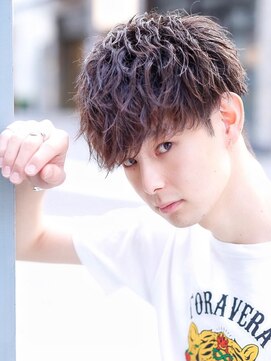 クロト 熊本(KUROT) ツーブロックマッシュ流行束感韓流爽やかメンズショート