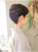 着物アップセット◆夜会巻き