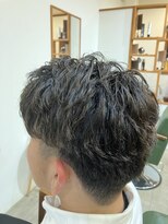 ハルララヘアー(harurara hair)&nbsp;【harurara hair大分/明野】ツーブロック×パーマ